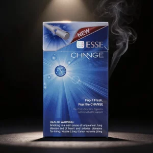 ESSE CHANGE New Version 4mg Icy Menthol Ultra Slim Cigarettes